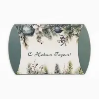 Коробка подарочная новогодняя складная &laquo;Украшение на ёлку&raquo; 11&times;8&times;2 см