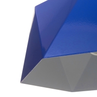 Светильник Edward 1х40Вт Е27 пр-1м синий 25х21,5х18см