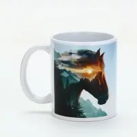 Кружка керамическая новогодняя &laquo;Повелитель вершин&raquo;, 320 мл