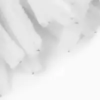 Синельная проволока, набор 100 шт, размер 1 шт 30х0,8 см, цвет белый