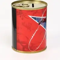 Копилка металлическая, 9.5 см&times;7.5 см&times;7.5 см, Человек-паук