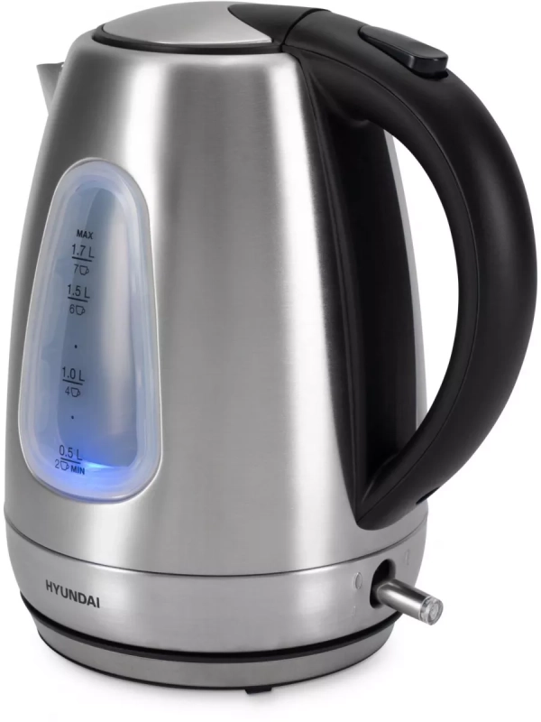 Чайник HYK-S7407 1,7л 2200Вт серебристый (металл)