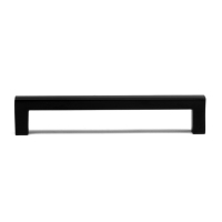 Ручка-скоба CAPPIO SQUARE2 RSC007, алюминий, м/о 128 мм, цвет черный