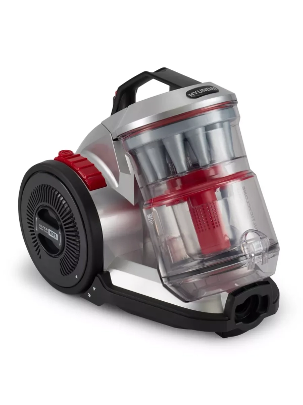 Пылесос HYV-C2950 2400Вт черный-красный модерация
