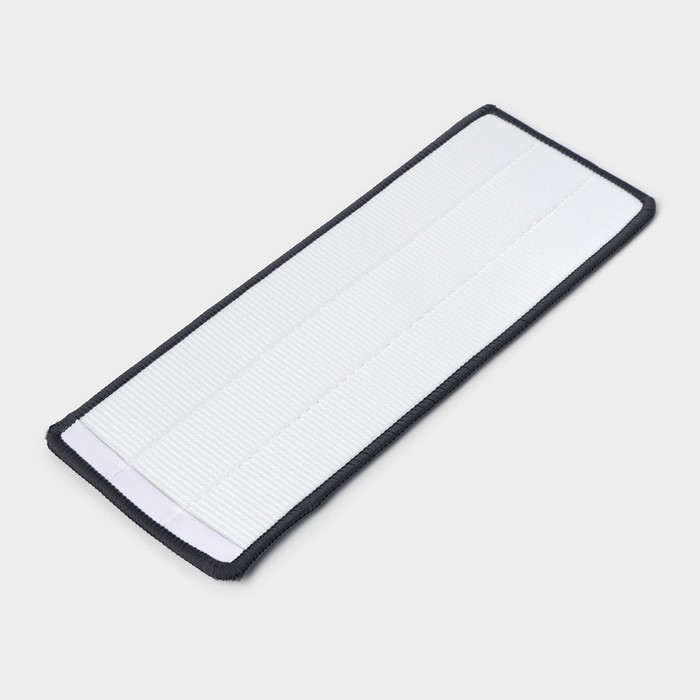 Насадка для швабры на липучке Доляна, микрофибра, 1 карман, 32&times;12 см