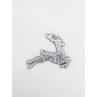 Подвеска деревянная "Олень" , 10 шт.