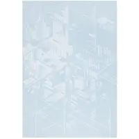 Набор Merry Flakes, голубой с белым