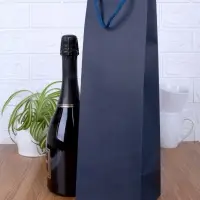 Пакет под бутылку Vindemia, синий