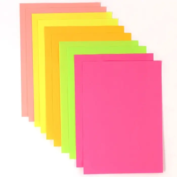 Цветная бумага тонированная, неоновая, А4, 10 листов, 5 цветов, немелованная, двусторонняя, в пакете, 80 г/м&sup2;, &laquo;Человек-паук&raquo;