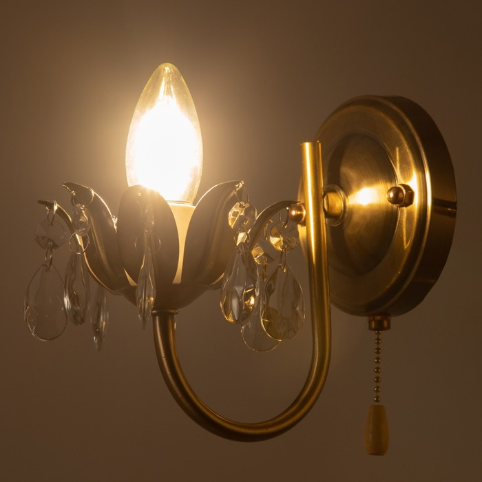 Бра 662422/1 E27 40Вт бронза 22х16х20 см