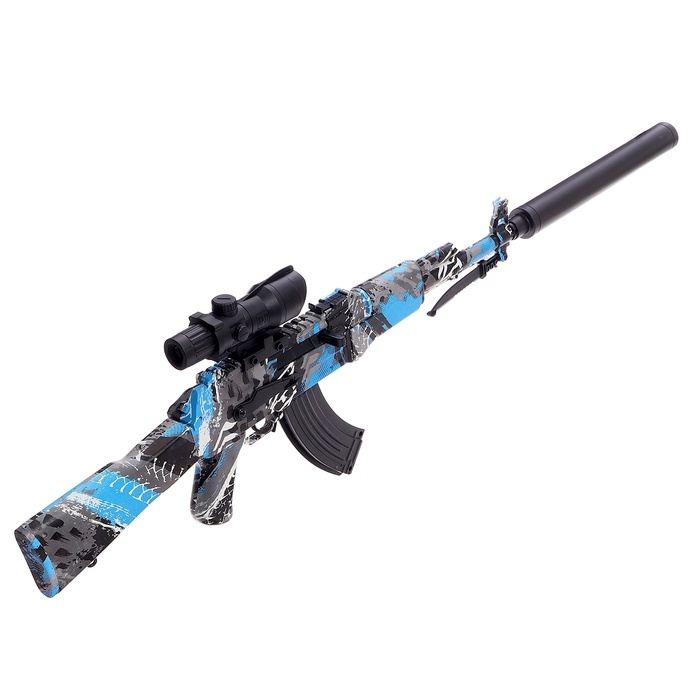 Автомат &laquo;АК-47&raquo;, работает от аккумулятора