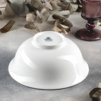 Салатник фарфоровый Wilmax, 1,35 л, d=20,5 см, цвет белый