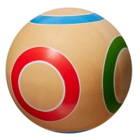 Мяч резиновый &laquo;Сатурн эко&raquo;, диаметр 12,5 см, цвета МИКС