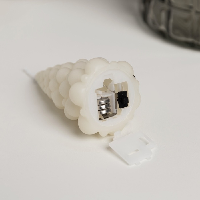 Фигура световая &laquo;Елочка&raquo; 10х5 см, от батареек 3хAG13 (в комплекте), свечение тёплое белое