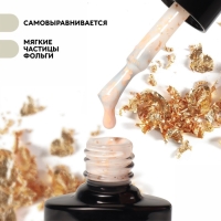 Гель лак для ногтей, &laquo;MILK POTAL&raquo;, 3-х фазный, 8мл, LED/UV, цвет белый/шампань (03)