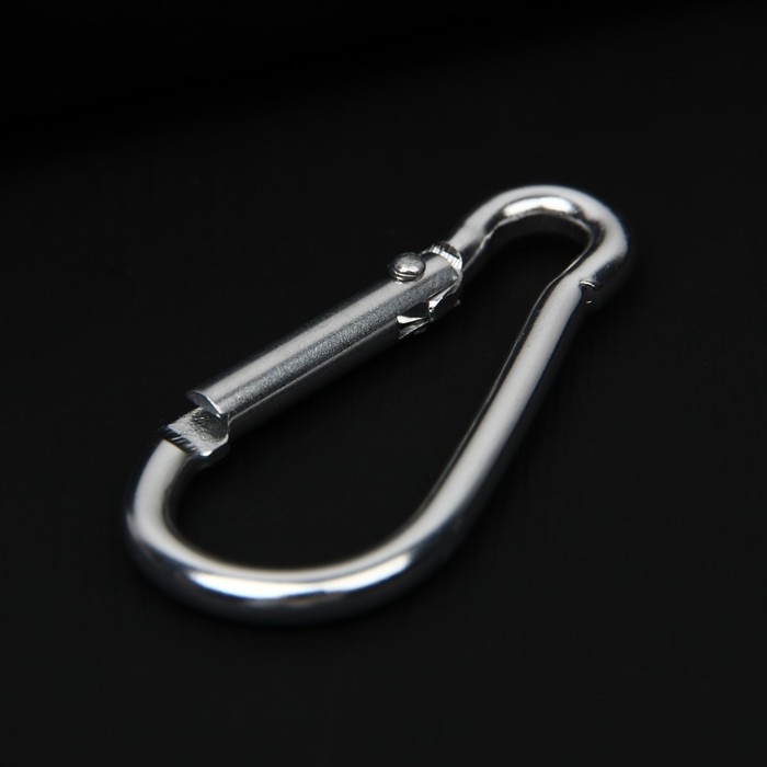 Фляжка с карабином &laquo;Мужской характер&raquo;, 240 мл