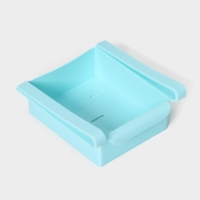 Полка подвесная в холодильник, 16&times;15,5&times;7 см, цвет МИКС