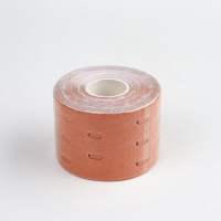 Кинезио - тейп, с перфорацией, 5 см &times; 5 м, цвет бежевый