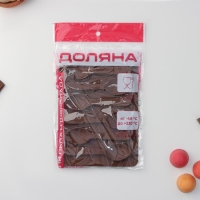 Форма для шоколада Доляна &laquo;Ложечки&raquo;, силикон, 18&times;12&times;1,2 см, 6 ячеек (9,8&times;2,3 см), цвет коричневый