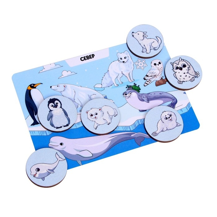 Лото &laquo;Детёныши и мамы&raquo;