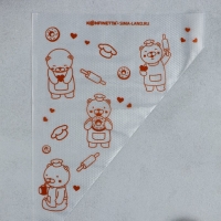 Кондитерские мешки &laquo;Мишки&raquo;,(L) 38 х 24 см, 50 шт