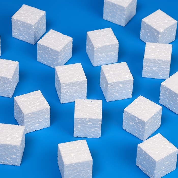 Набор заготовок из пенопласта "Кубик", 3 см, 20 шт