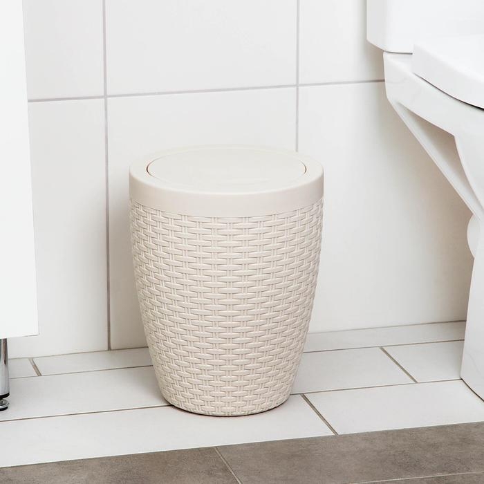 Контейнер для мусора &laquo;Плетёнка&raquo;, 8 л