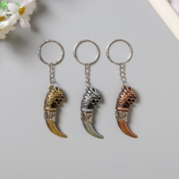 Брелок металл " Клык саблезубого" МИКС 4,5х1,5 см