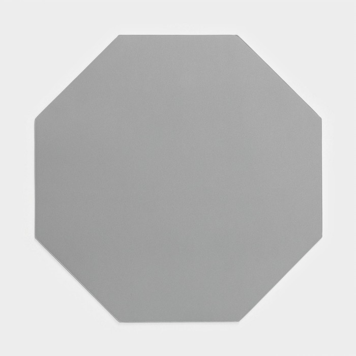 Салфетка сервировочная на стол &laquo;Тэм&raquo;, 38&times;38 см, цвет серый