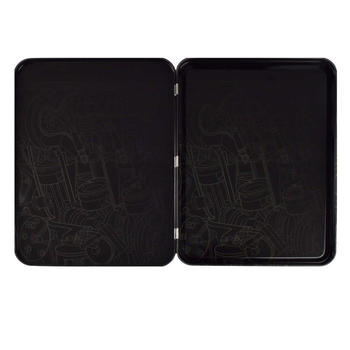 Пенал-футляр металлический 235 х 175 х 20 мм, Феникс "Монстр-трак"