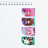 Закладки магнитные для книг, 4 шт &laquo;Чиби&raquo;