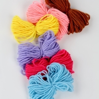 Детский набор для вышивания на деревянных основах "Сказочные узоры