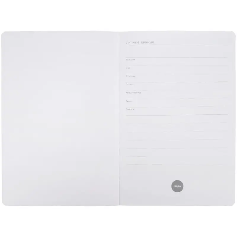 Ежедневник Cortado, недатированный, темно-синий