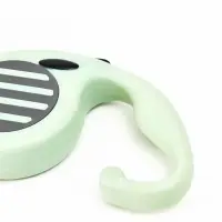 Рулетка - поводок для собак, лента  3 м, зелёная