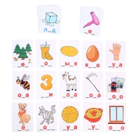 Развивающий набор &laquo;Допиши слово&raquo;, 30 карточек, 2 маркера, 5+