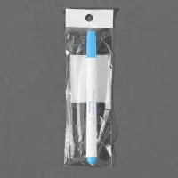 Маркер для ткани, водорастворимый, 14 см, голубой