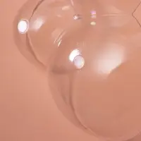 Менажница пластиковая одноразовая для фуршета &laquo;Гроздь&raquo;, прозрачная