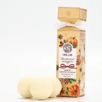 Бомбочки для ванны с ароматом тыквенного штруделя, 3&times;40 г, URAL LAB