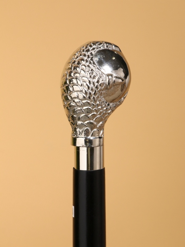 Трость 90 см, манговое дерево, никель