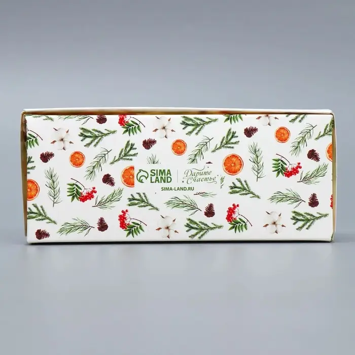 Коробка складная &laquo;Уютный год&raquo;, 17 х 7 х 4 см