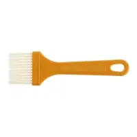 Кисть плоская ЛОМ промо, искусственная щетина, пластиковая рукоятка, 42 мм