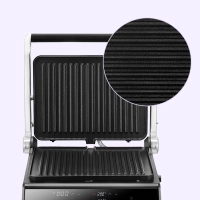Электрогриль двусторонний КТ-4618 - 2000 Вт