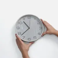 Часы Vintage, серые