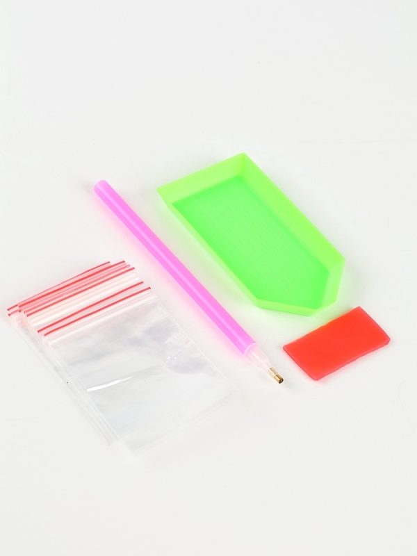 Алмазная мозаика по фото с полным заполнением &laquo;Pop Art&raquo;, на холсте с подрамником, А4