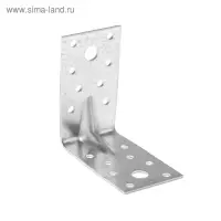 Уголок крепежный усиленный ТУНДРА krep, 70&times;70&times;40&times;2 мм