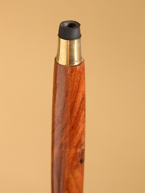 Трость деревянная, шишам, латунь 94 см