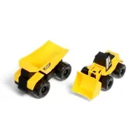 АВТОГРАД Игровой набор "Стройка", стройтехника и кинетический песок