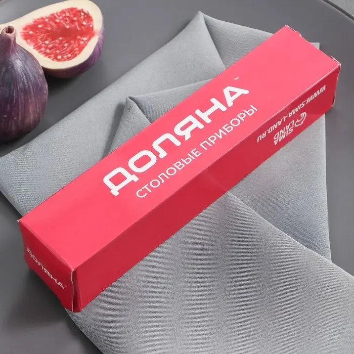 Вилка столовая Доляна &laquo;Соня&raquo;, длина 18 см, толщина 1.2 мм, серебристая