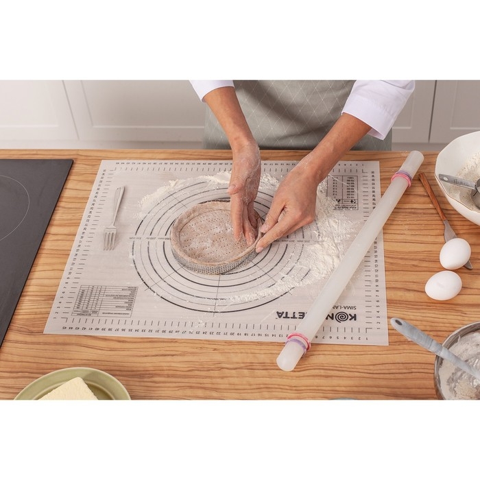 Форма перфорированная для выпечки Доляна &laquo;Круг&raquo;, d=15 см, цвет серебристый