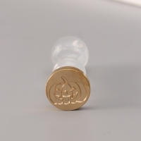 Сургучный набор "Страшная тыква" печать, ручка, сургуч 12,5х10х3,6 см